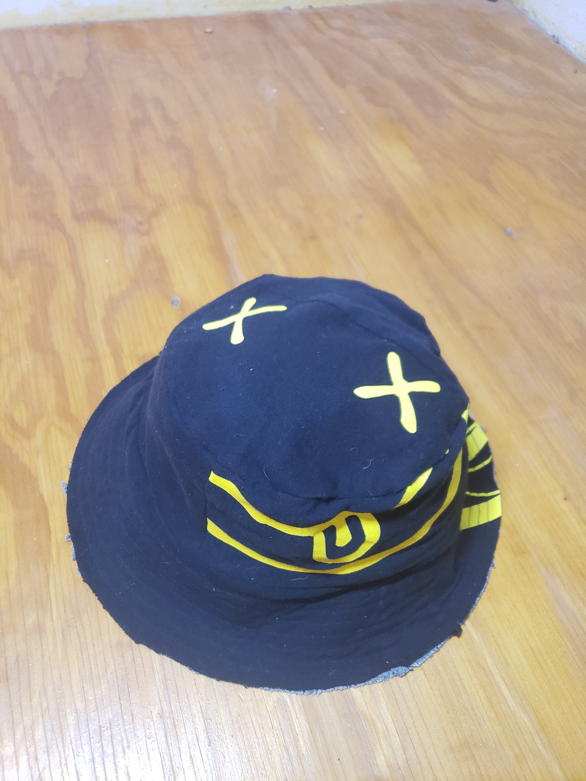 Nirvana Reversible Denim Bucket Hat | Custom Handcrafted