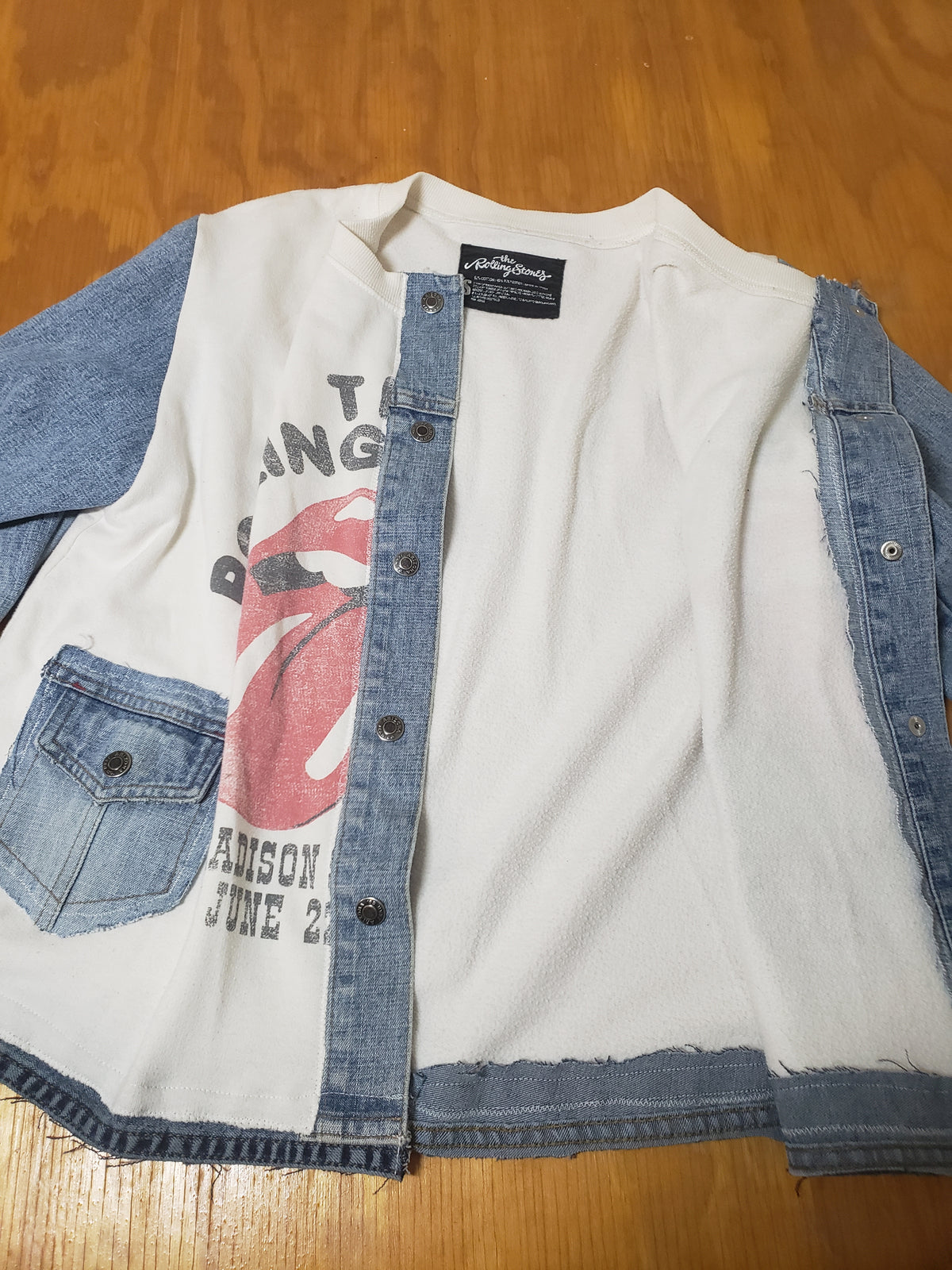 Rolling Stones Custom Hand-Altered Jacket